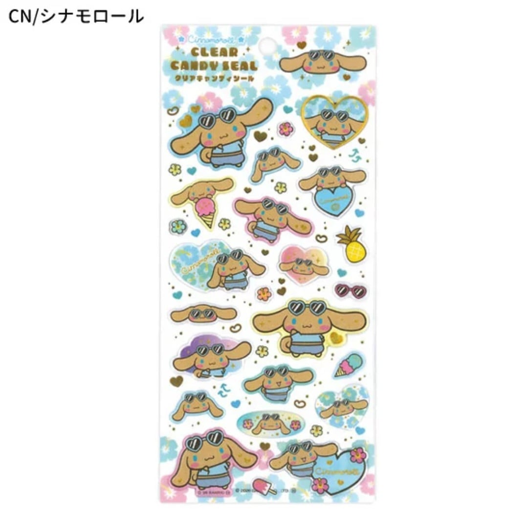 シナモロール】サンリオキャラクターズ 日焼けシリーズ クリア