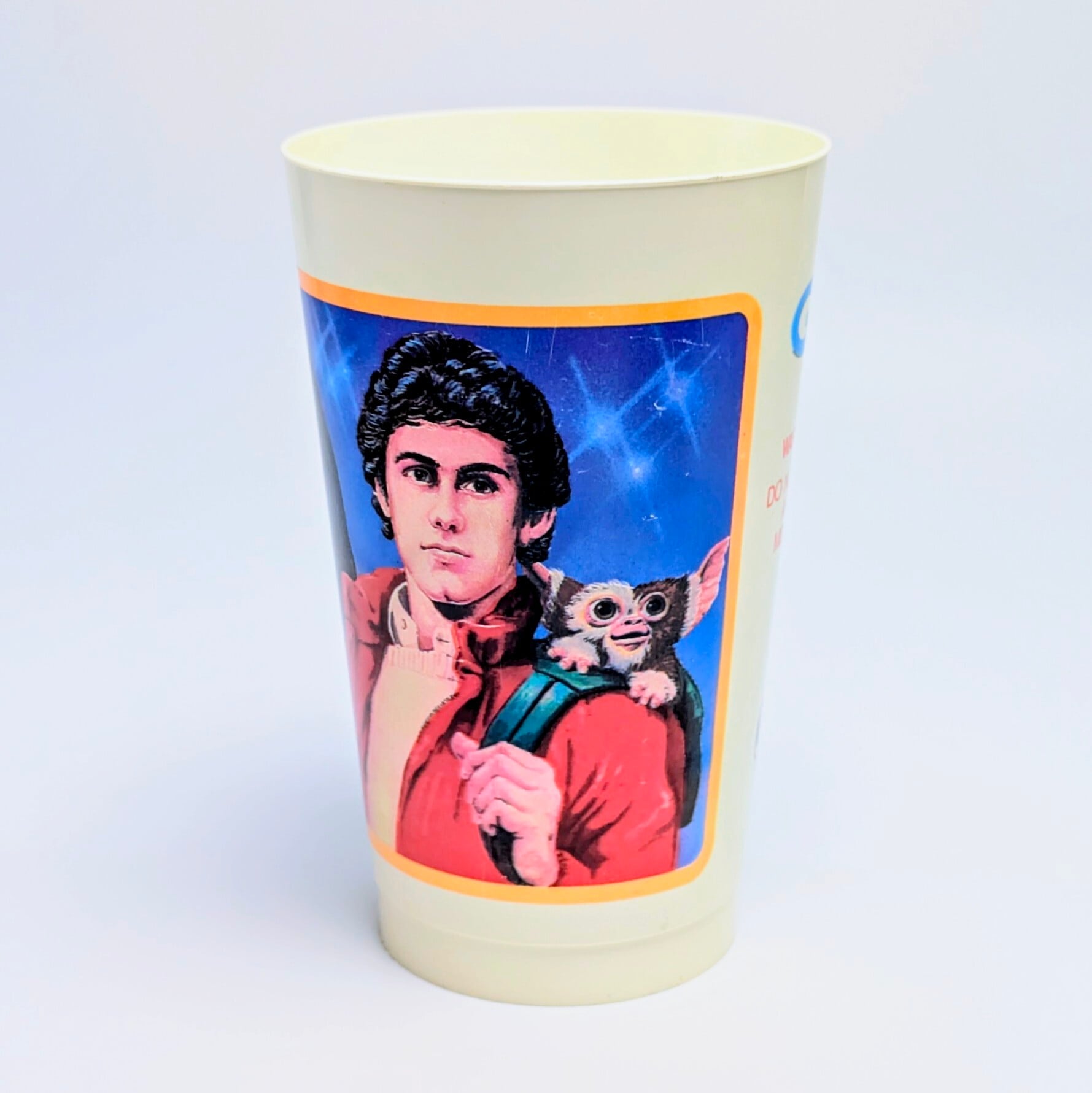 ☆VINTAGE1984☆【 Gremlins / グレムリン 】1984年製 Gremlins × Gulf × 7up プロモーション用シアターカップ / ドリンクカップ　〚アメリカン雑貨 アメトイ〛