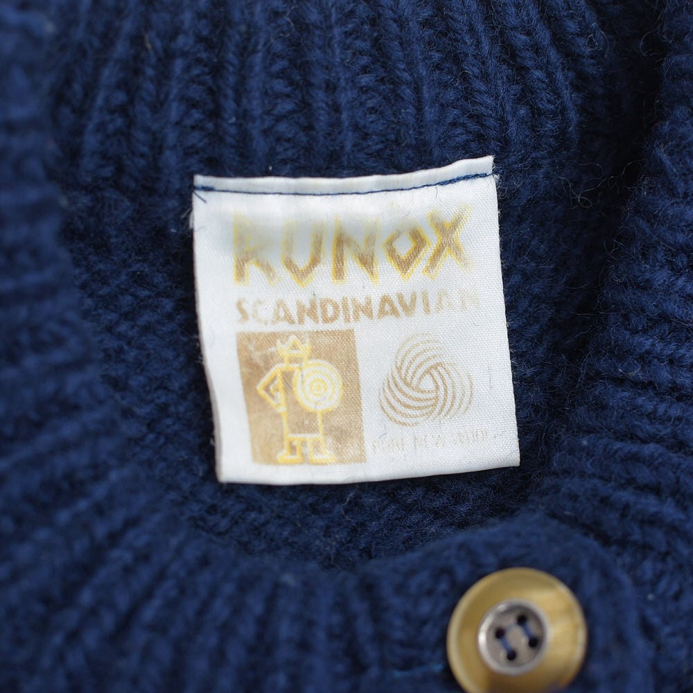 80s 90s RUNOX Scandinavian ルノックス ピュアニューウール