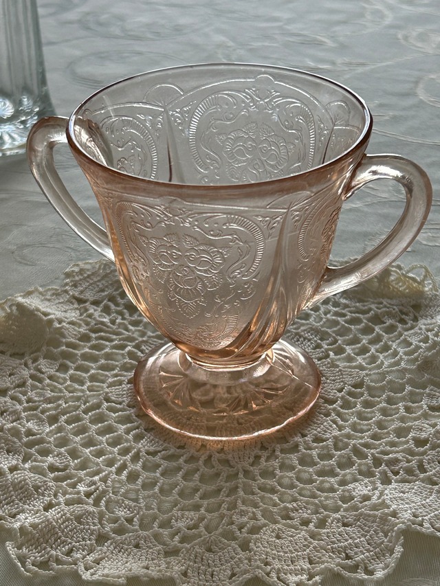 英国Vintage ROYAL ALBERT ロイヤルアルバート プチポワン 廃盤 クリーマー ミルクジャグ フラワーベース