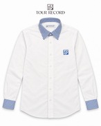 TOUR RECORD Yシャツ ホワイト Lサイズ