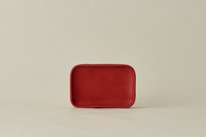 【LIMITED】Leather Multi Pouch -RED-