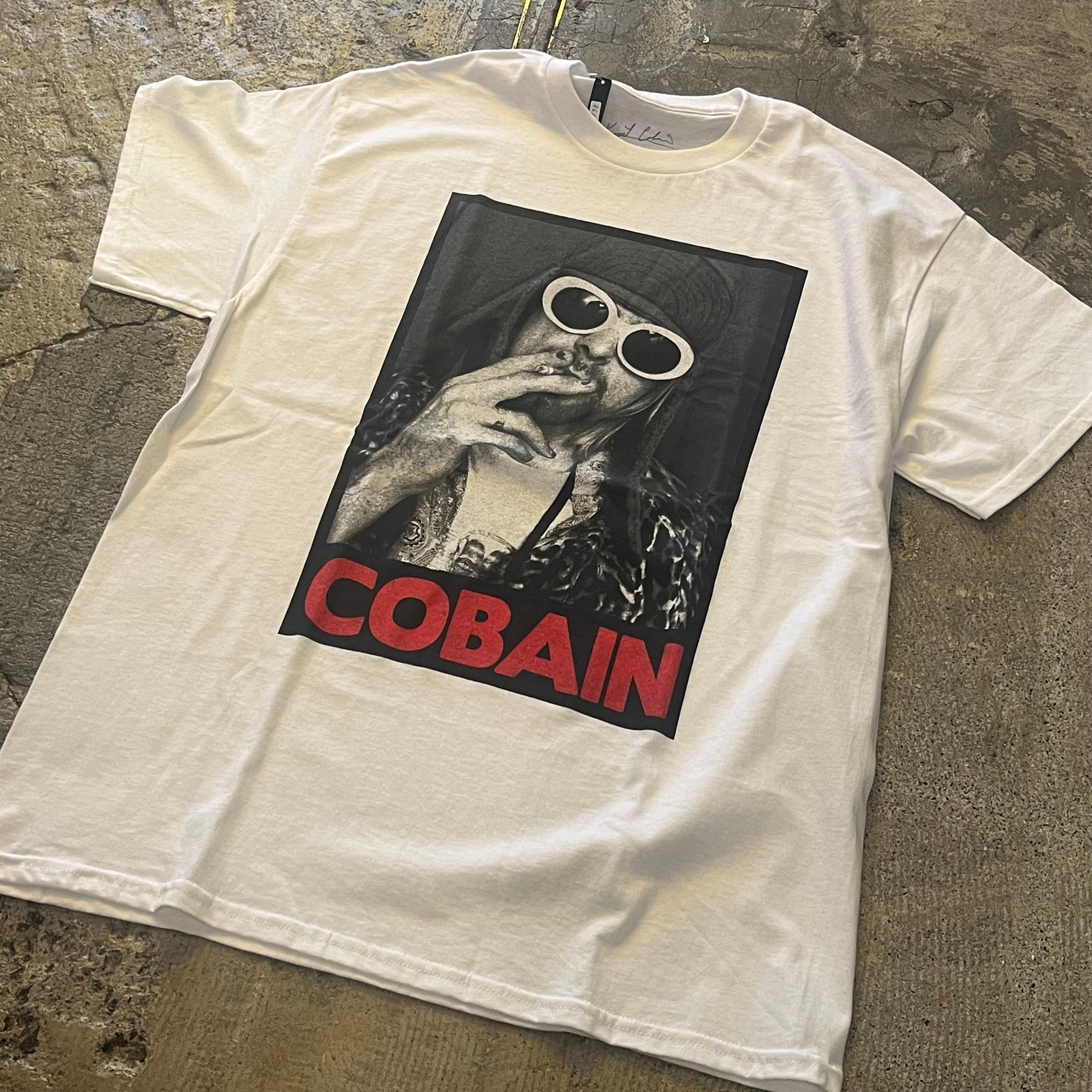 Cobain Tシャツ カート・コバーン バンドTシャツ カットソー メンズ ウィメンズ