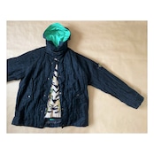2002AW STONE ISLAND Monofilament Funnel Neck Jacket