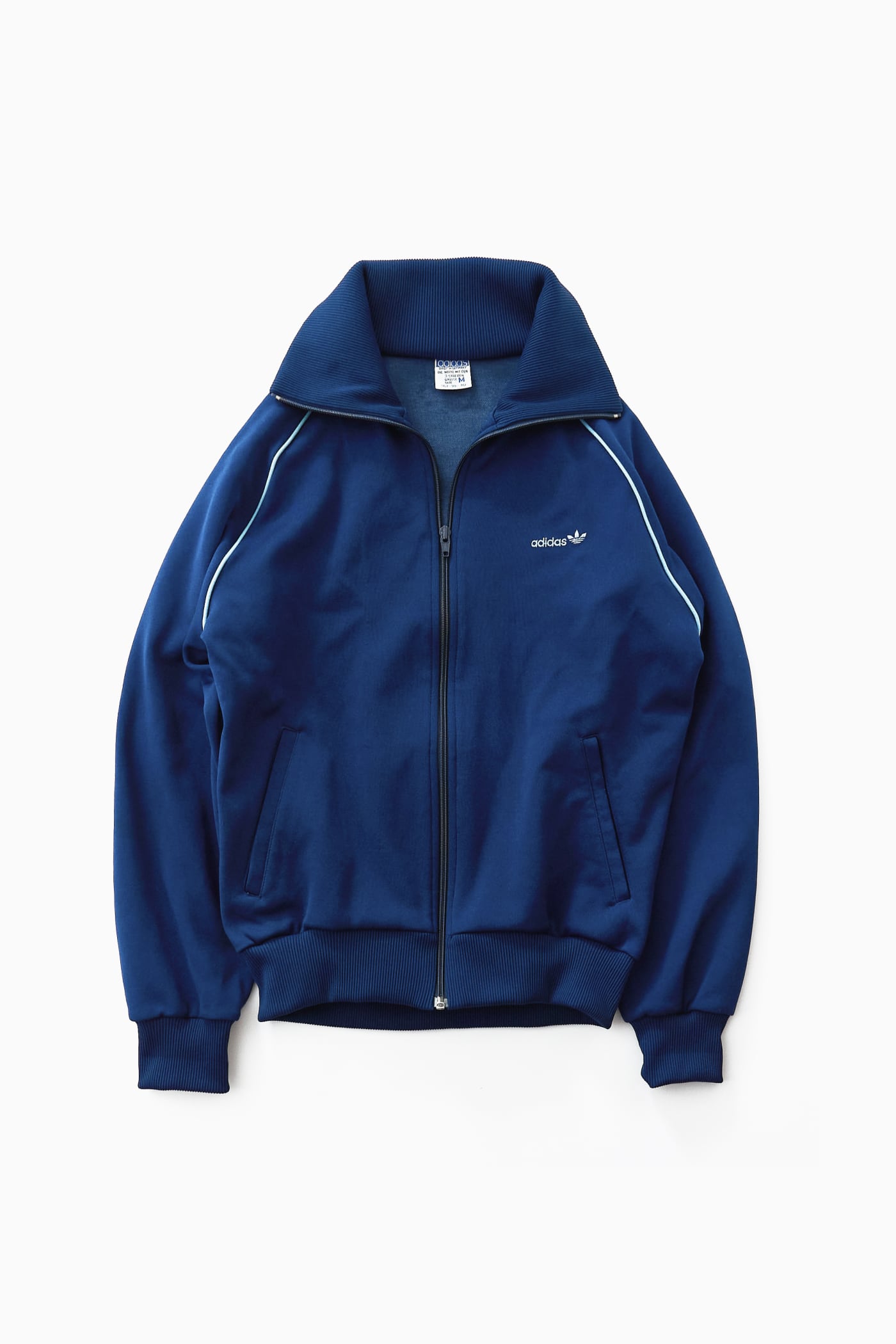 80s デサント製 西ドイツ adidas PIPING TRACK JACKET