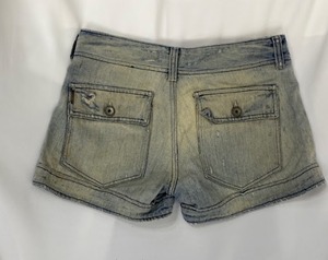 ダメージデニムショートパンツ 243020