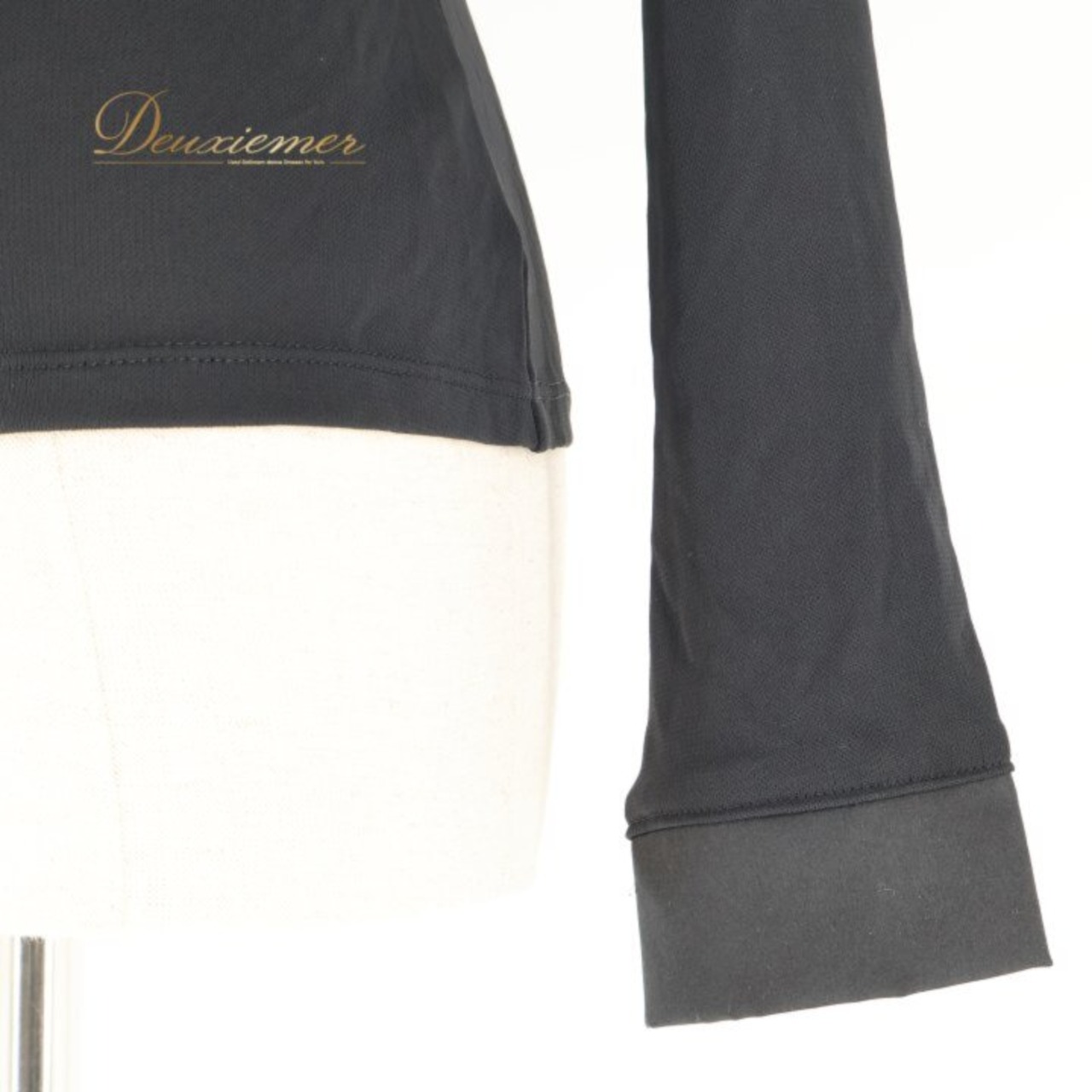 社交ダンス 衣装 チャコット Chacott ROYAL DANCE 日本製 トップス ブラウス カットソー ブラック系 黒 無地 長袖 伸縮 レッスン 練習着 ダンス パーティ 発表会 ブラック系