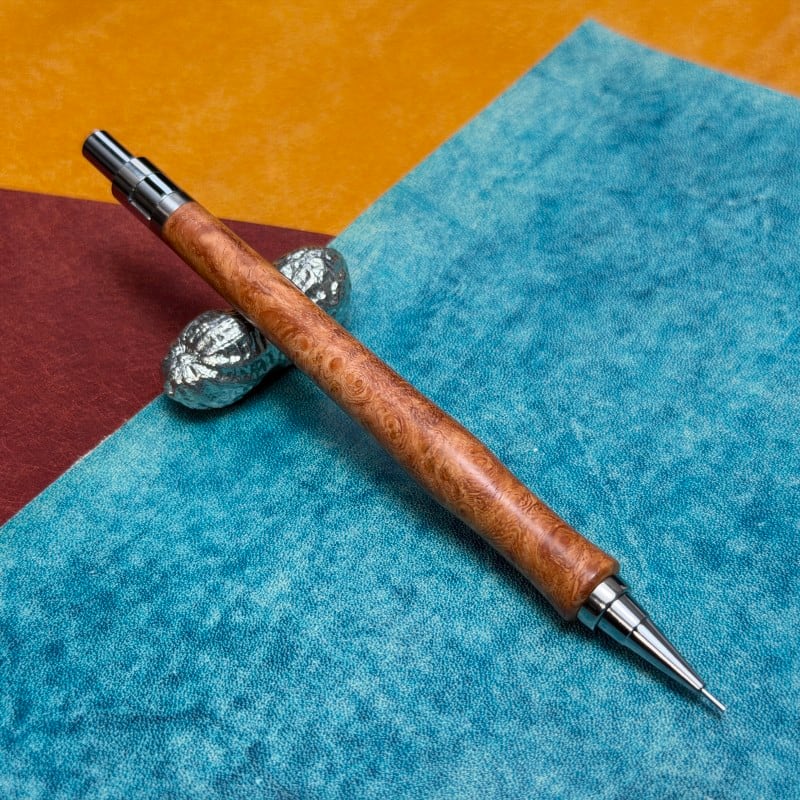 Steef&Co シャープペンシル 花梨瘤 05384 花梨瘤［馴］ DM-1 シャープペンシル 0.5mm | クラフト工房
