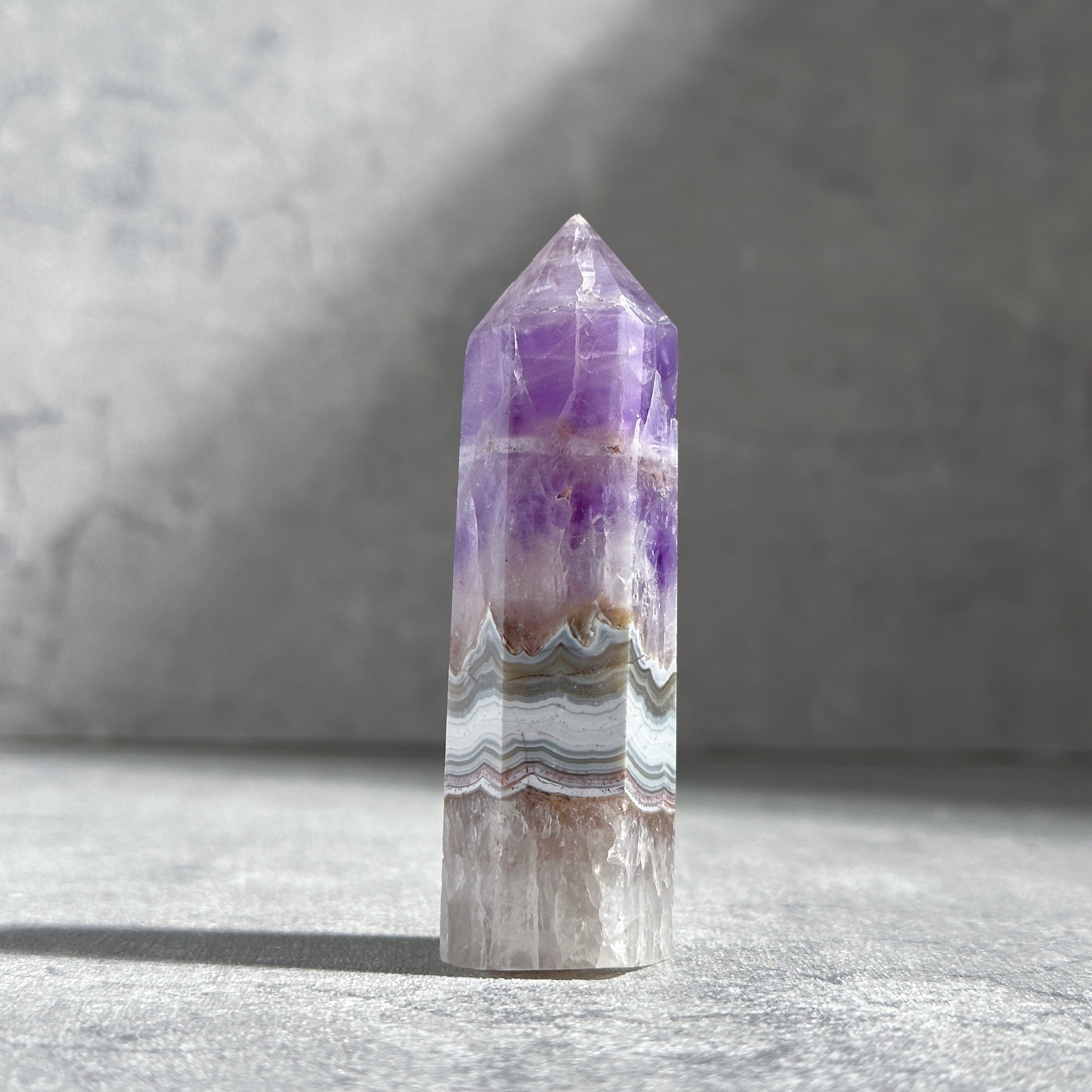 アメジスト×アゲート タワー33◇ Amethyst Tower ◇天然石・鉱物