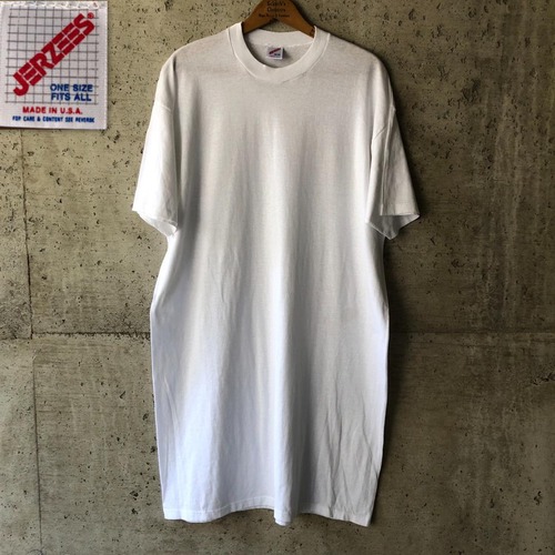GG511 90s Tシャツ 無地 ホワイト ブランク ロング丈 USA製