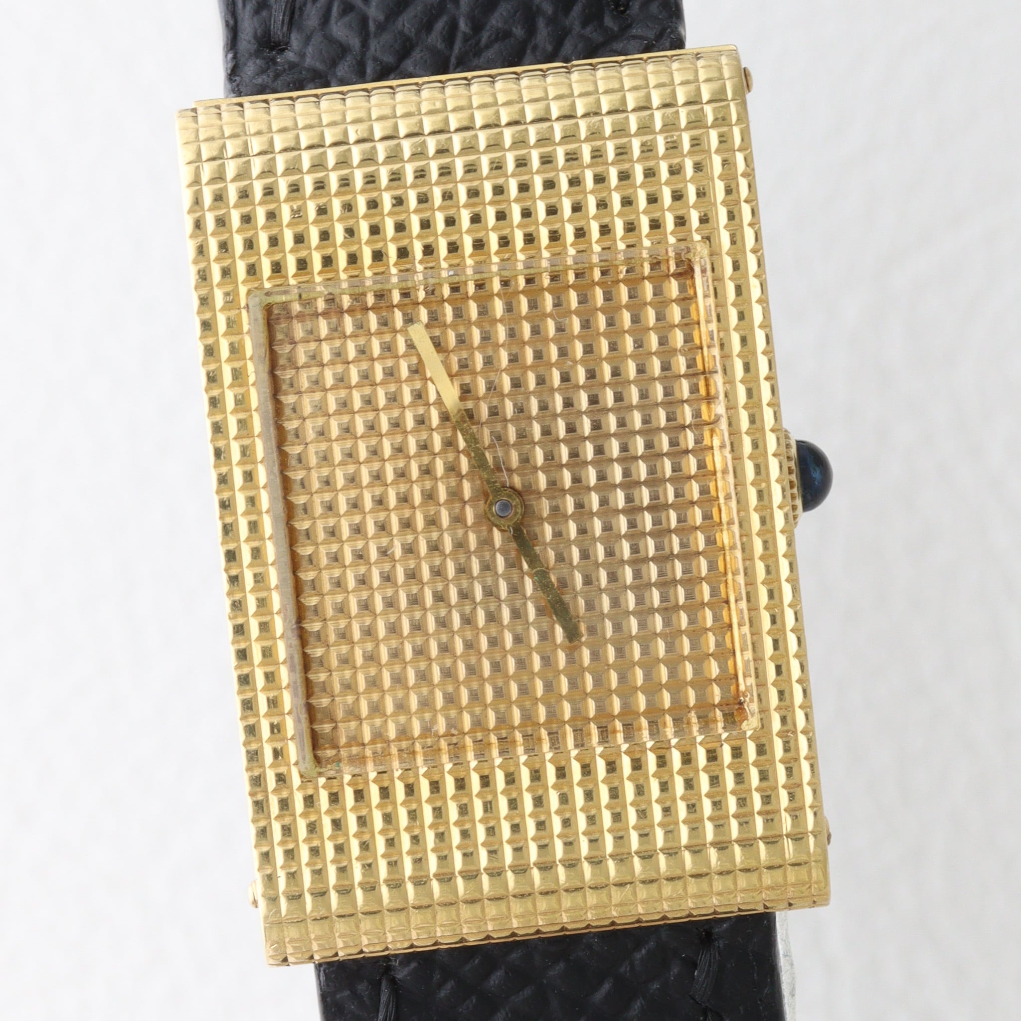 ブシュロン カレ クルドパリ 18kYG  手巻きムーヴメント