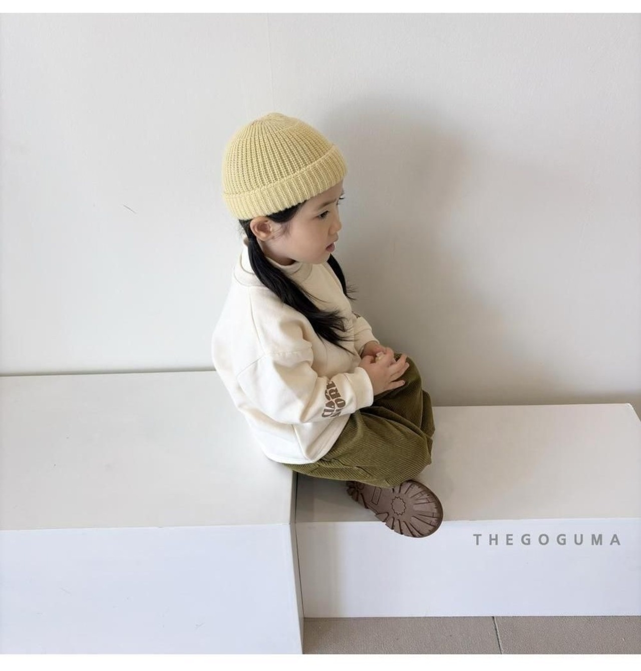 ザゴグマ / THE GOGUMA / カラーコーデュロイ裏起毛パンツ / 韓国子供服 / キッズ / 26winter〖取寄〗*XS~XL*