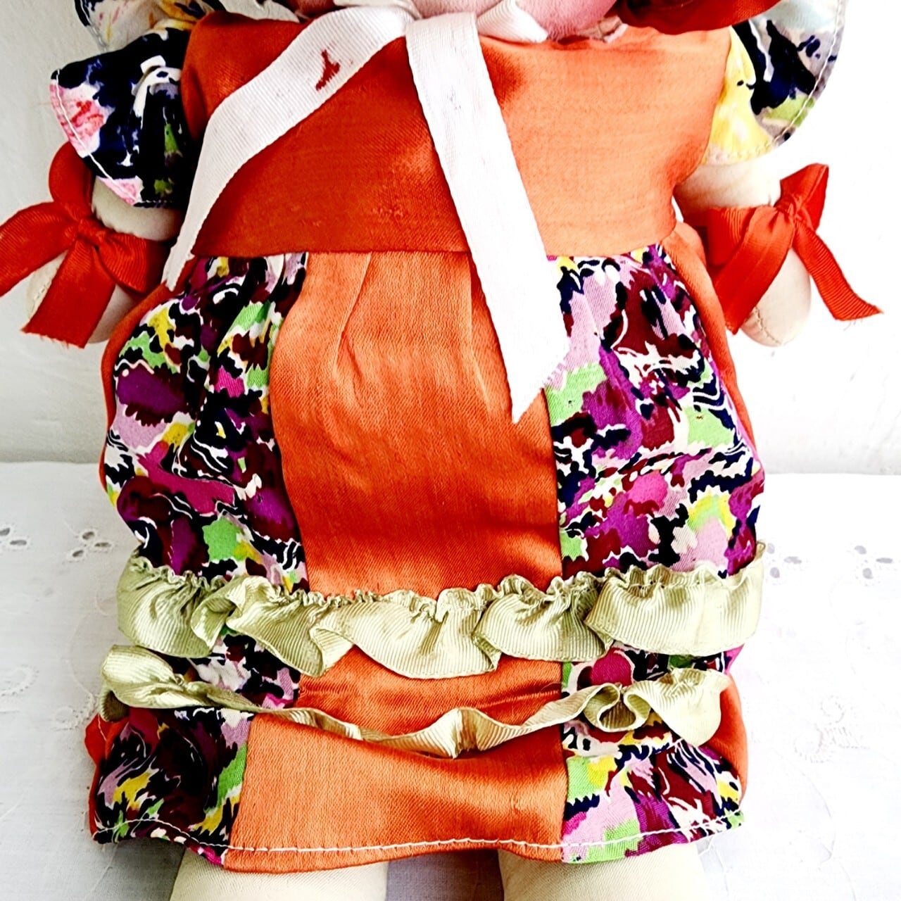 文化人形 レッドの女の子 | アンティーク雑貨・家具・骨董品