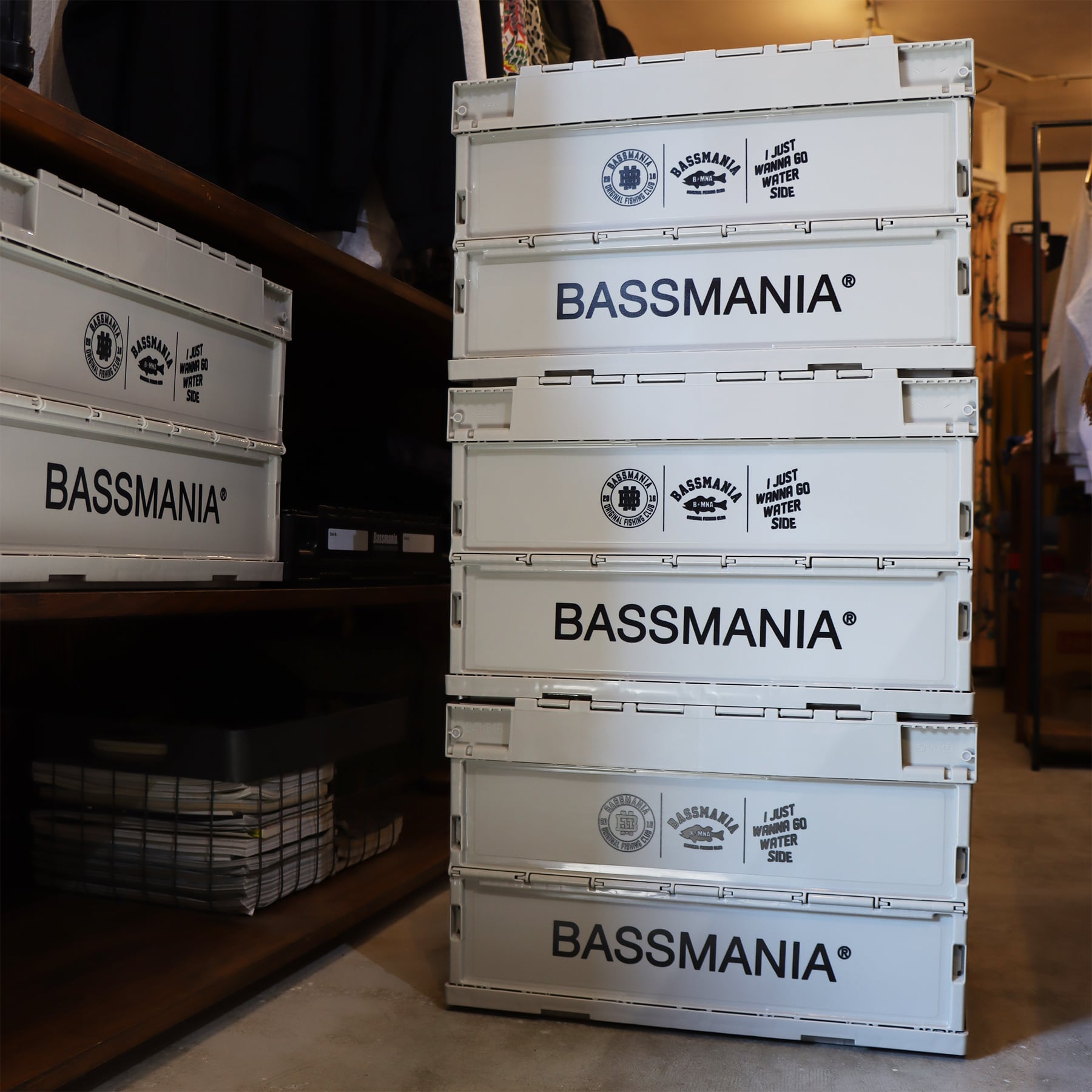 オリジナルコンテナBOX［GRAY］［LIMITED］ | bassmania.jp