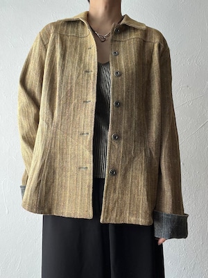 【unisex】CANADA Vintage gobelins jacket yellow