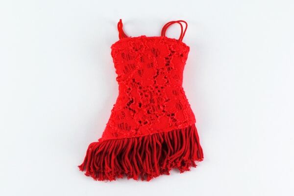 ドール服 1/6 女性用27 ラテンダンシングドレス TBS063RED MW - 画像2