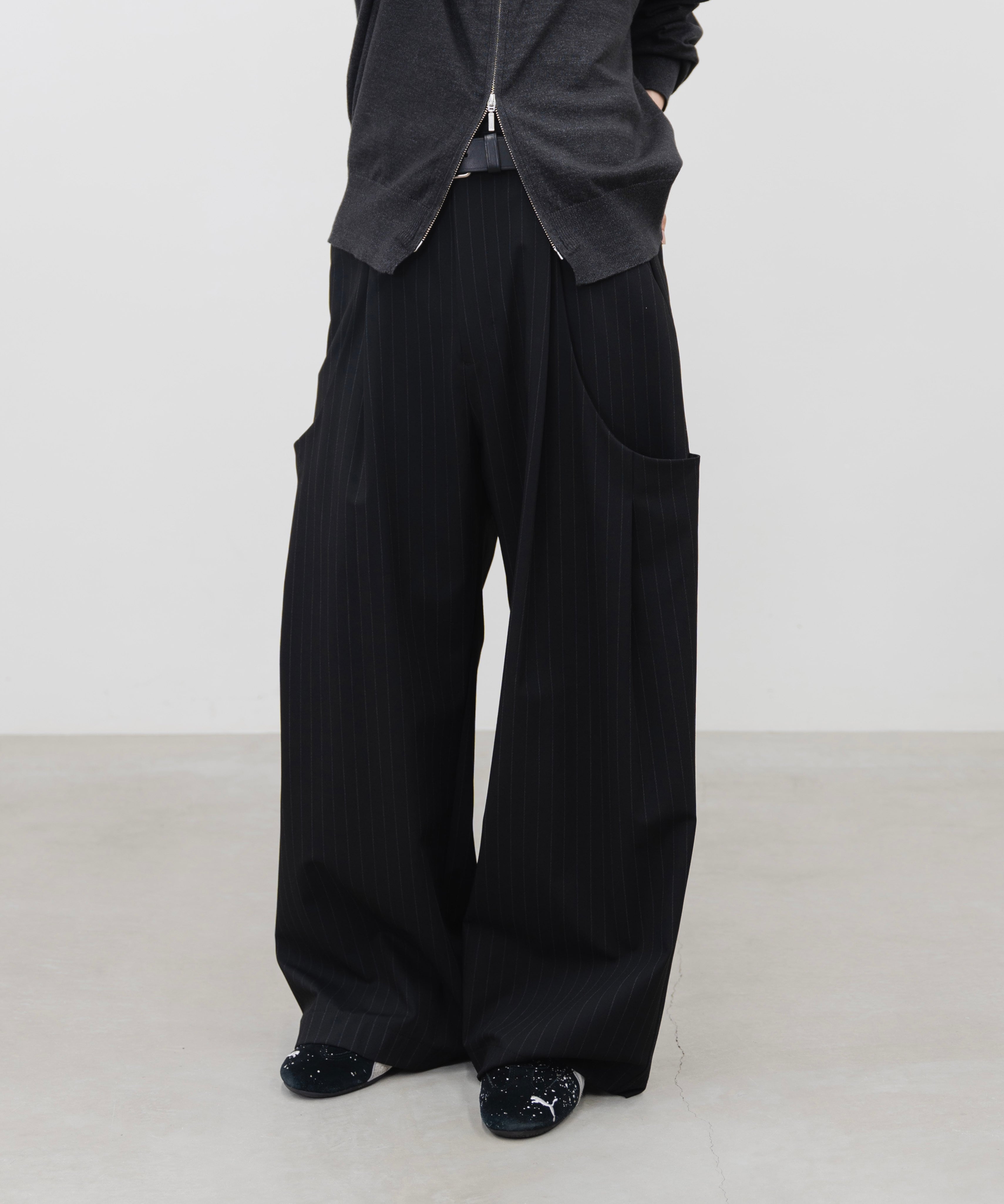 YENN 】 WAIST RIB CURVE PT | PAY ID