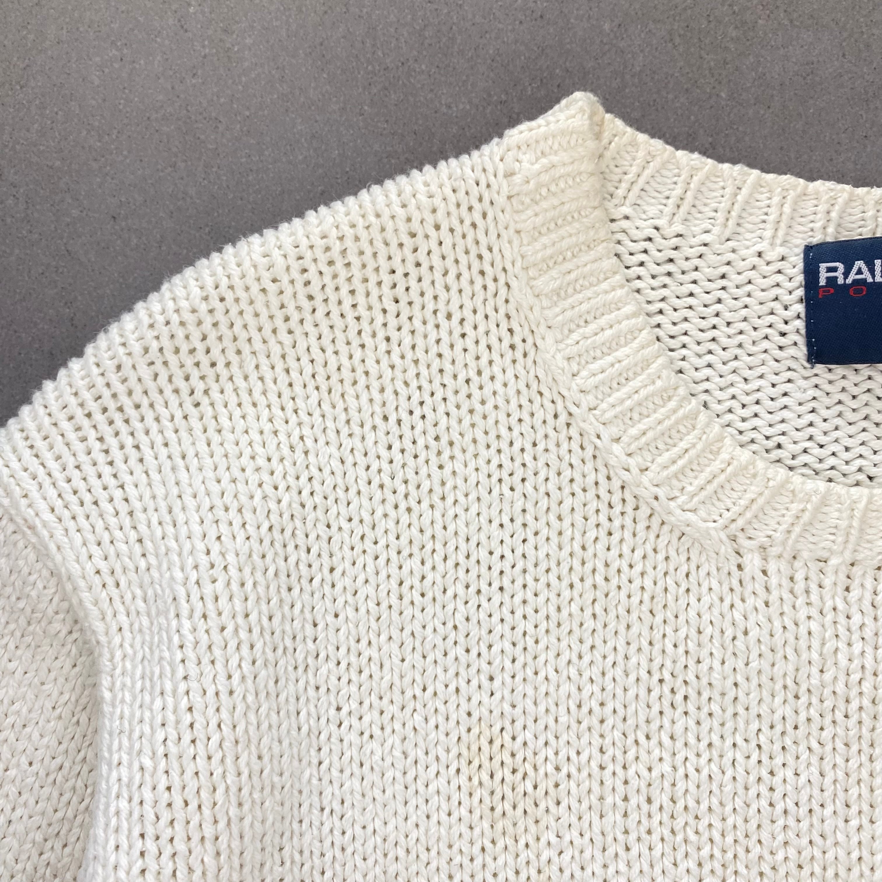 ラルフローレン ポロスポーツ スモールポニー ローゲージニット