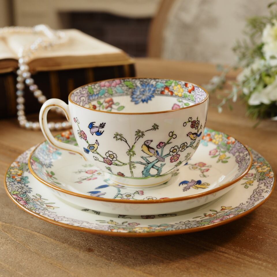 激レア】訳あり オールドミントン皇帝の庭エンペラーズガーデン トリオ