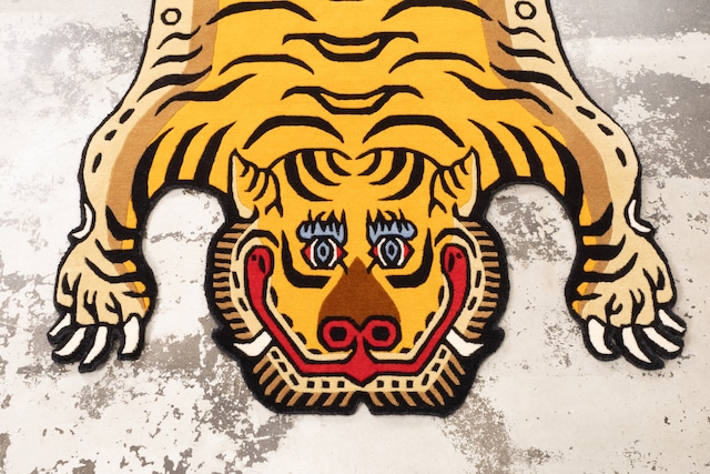 Tibetan Tiger Rug 《Lサイズ•ウール205》チベタンタイガーラグ