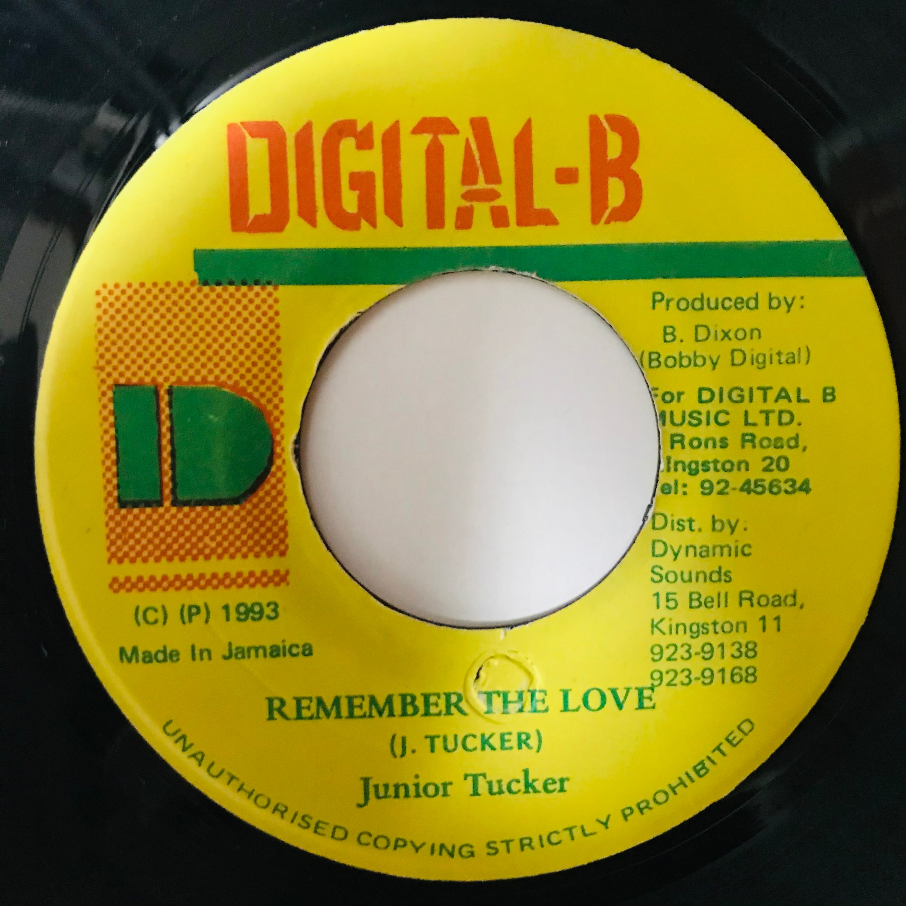 Junior Tucker - Remember The Love 【7-10944】 | PAY ID