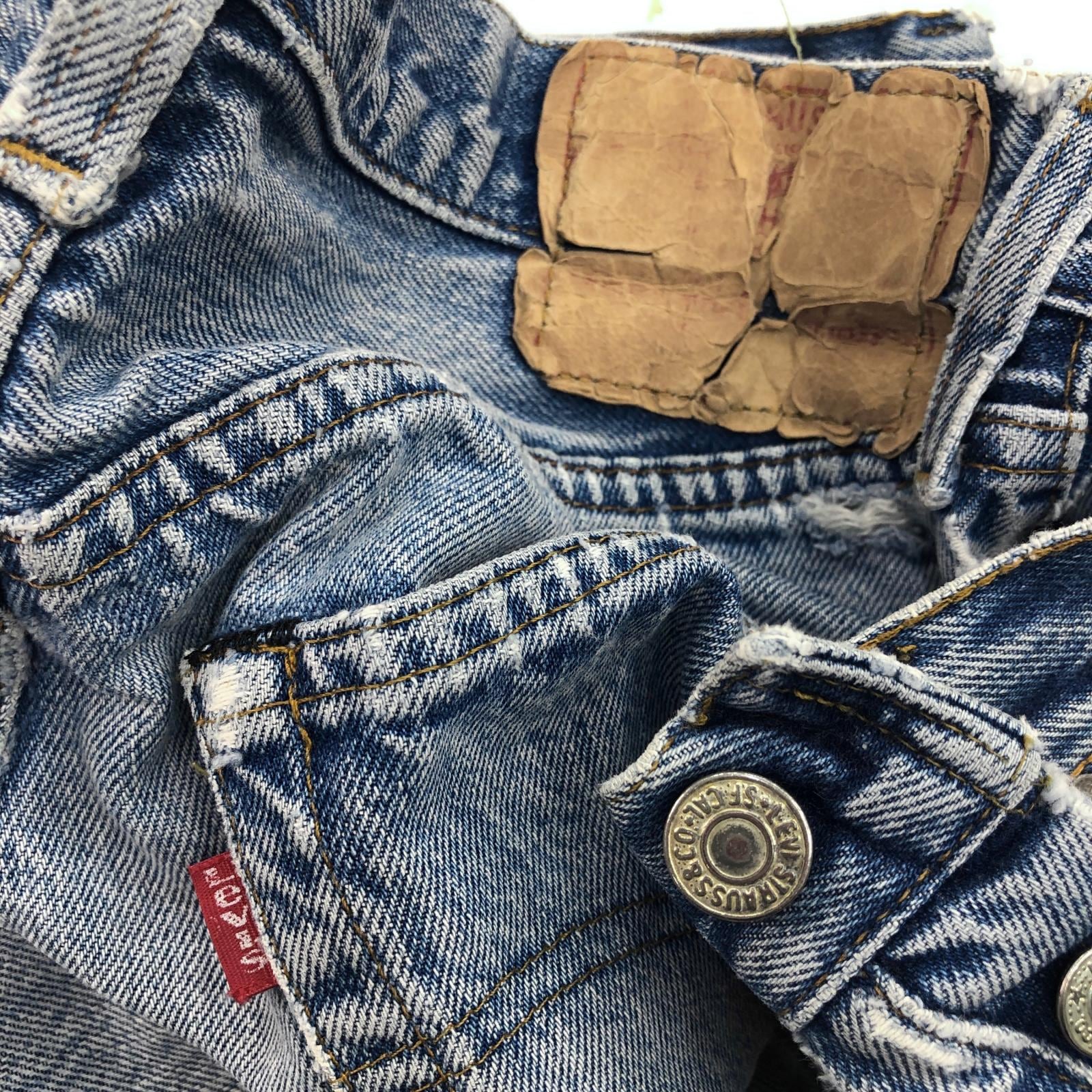 LEVI'S リーバイス 501 80年代 USA製 ハチマル 赤耳 内股シングル