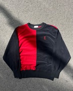 80s Yves Saint Laurent Bi-Color Pile Sweat Shirt