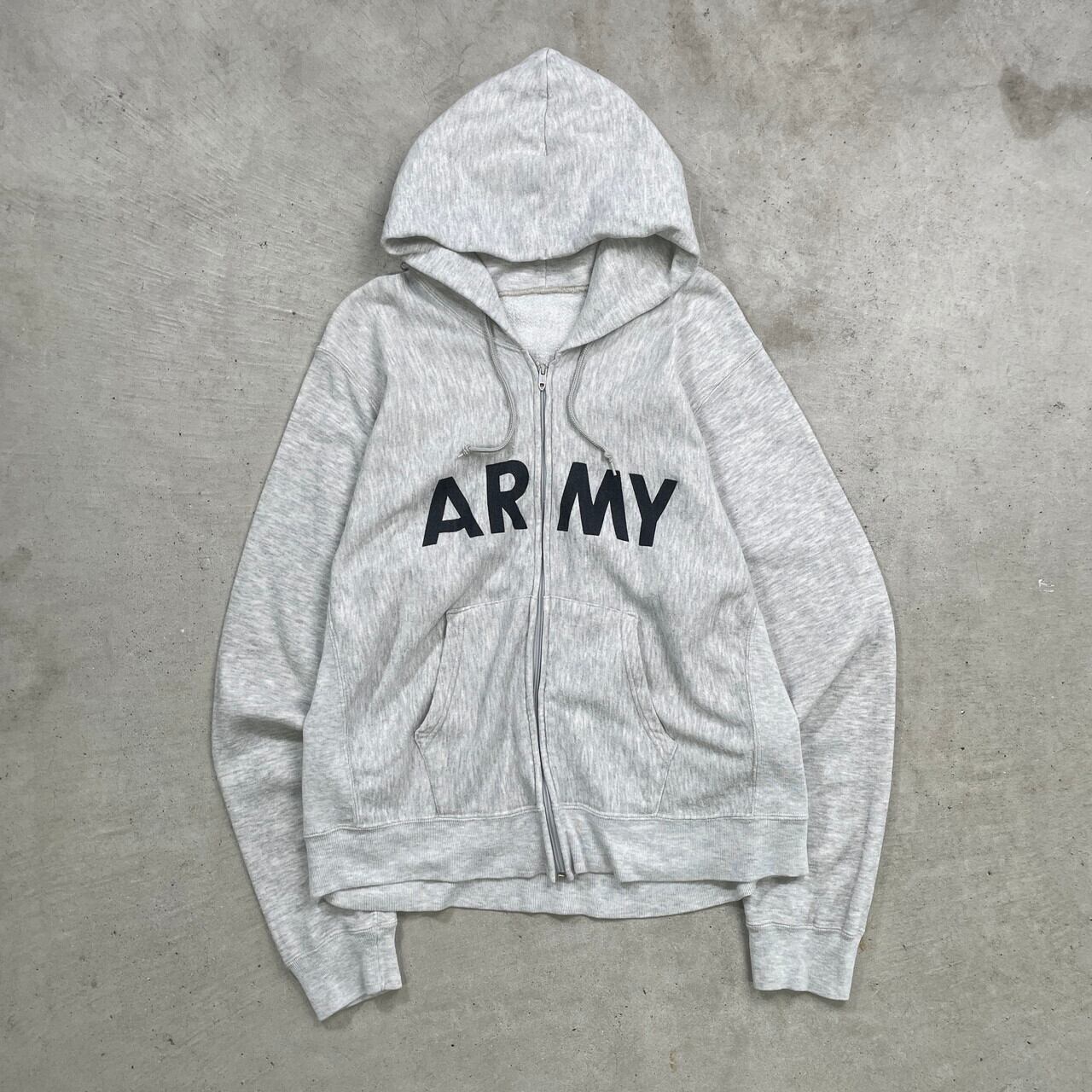 army ジップパーカー 90s talon 80年代~90年代 ARMY スウェットパーカー フルジップパーカー