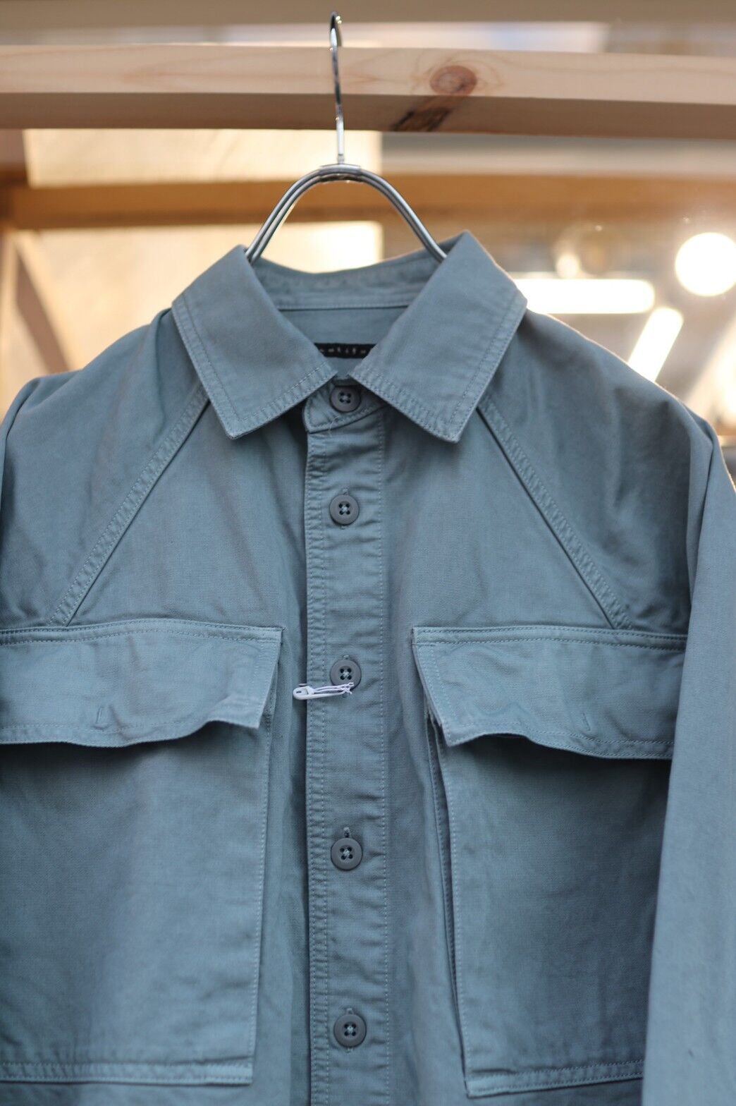 ブルゾン 【my beautiful landlet】 german army shirt blouson