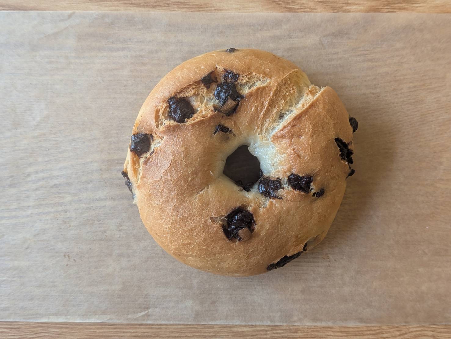 米粉ベーグル(チョコチップ)