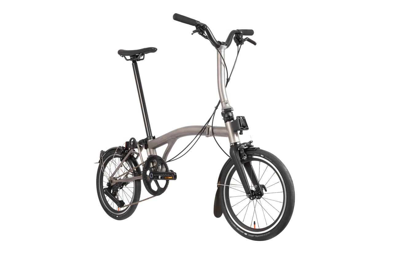 Brompton T Line [Blasted Titanium] M4L / S4L | LORO ONLINE STORE