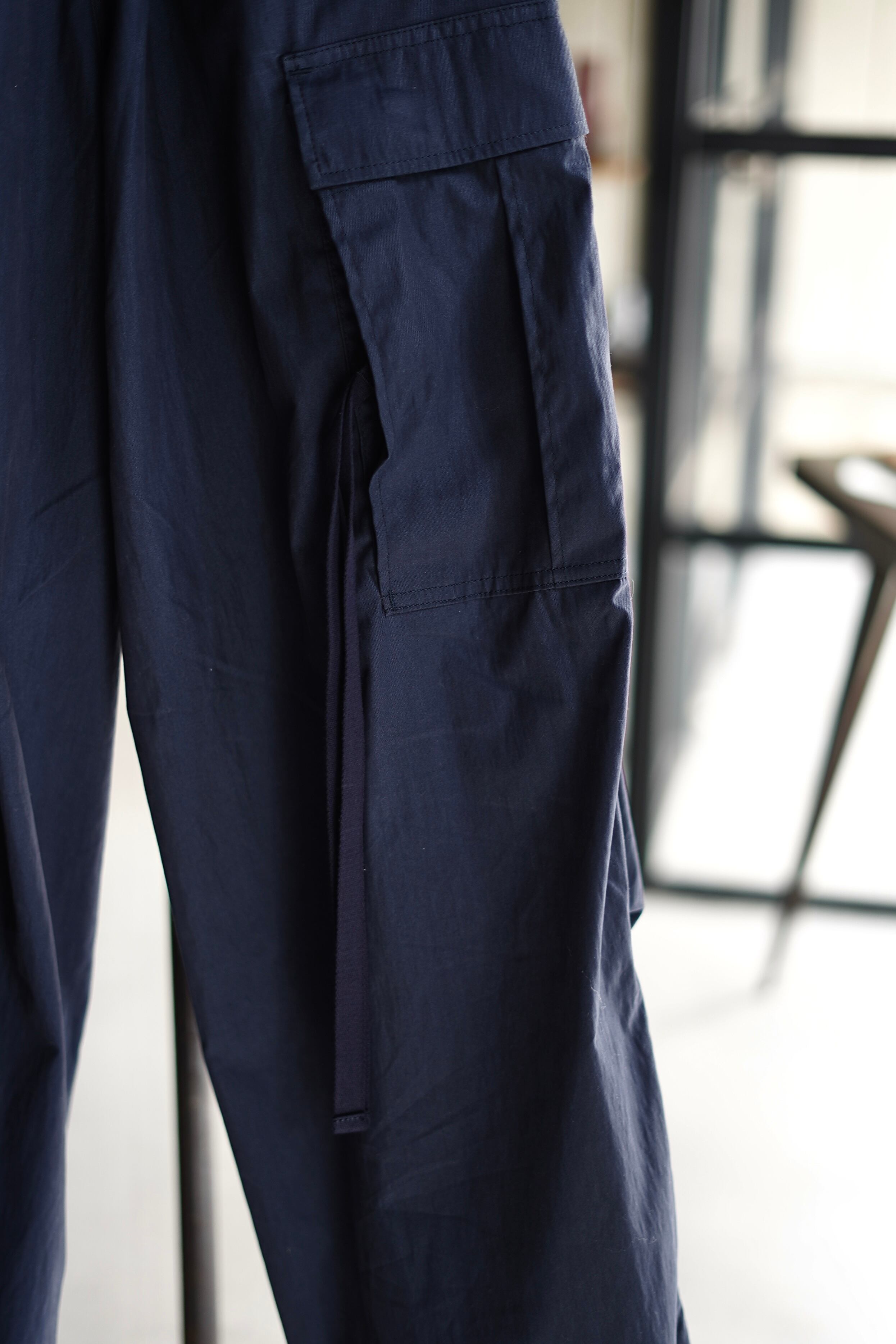 HYKE / TYPE M-51 SHELL PANTS (NAVY) | JUQUI Online