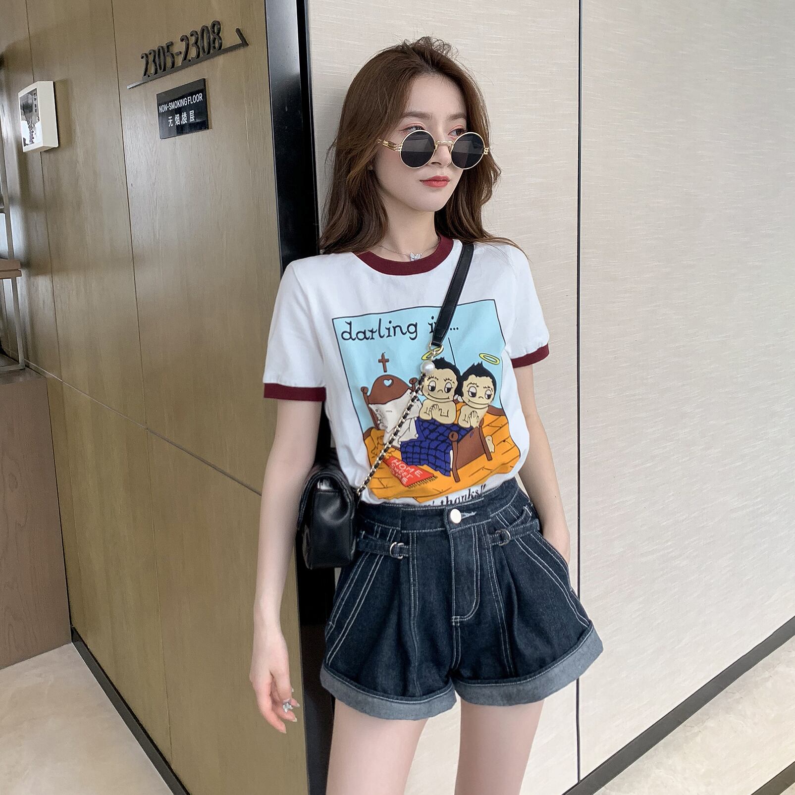プリントTシャツ ショーツ ブルマー 6Du_Shop_Women77744346087