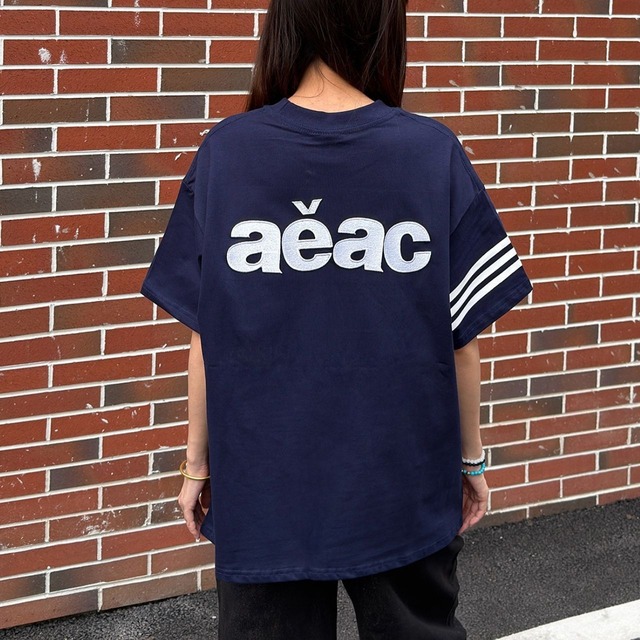 スリーブラインバックロゴルーズTシャツ 4col   R02218