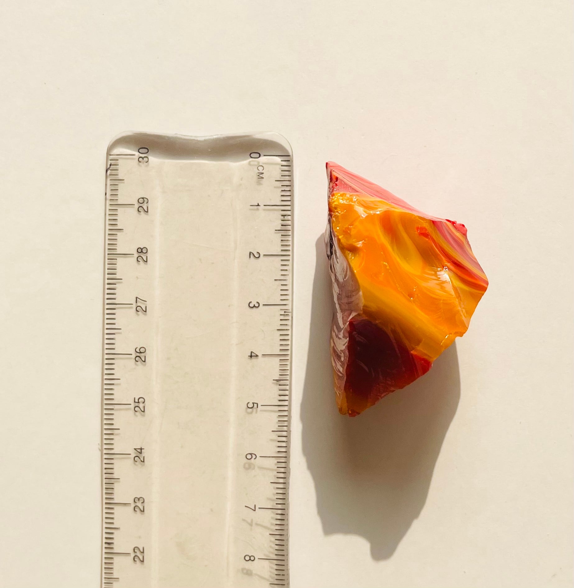 定番の中古商品 ネバダ産✴︎天使のカーテン✴︎ソフトオレンジ