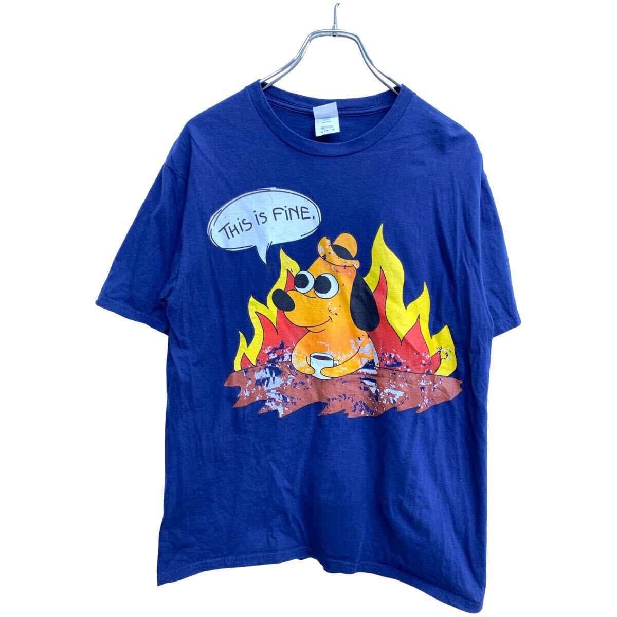 PORT&COMPANY 半袖 プリント Tシャツ Mサイズ ポートアンド