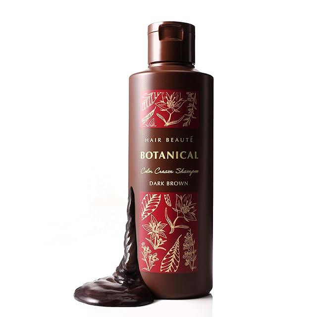 フューチャーラボ ボタニカルカラークリームシャンプー ダークブラウン