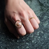 S925 THIN OPEN RING SILVER
