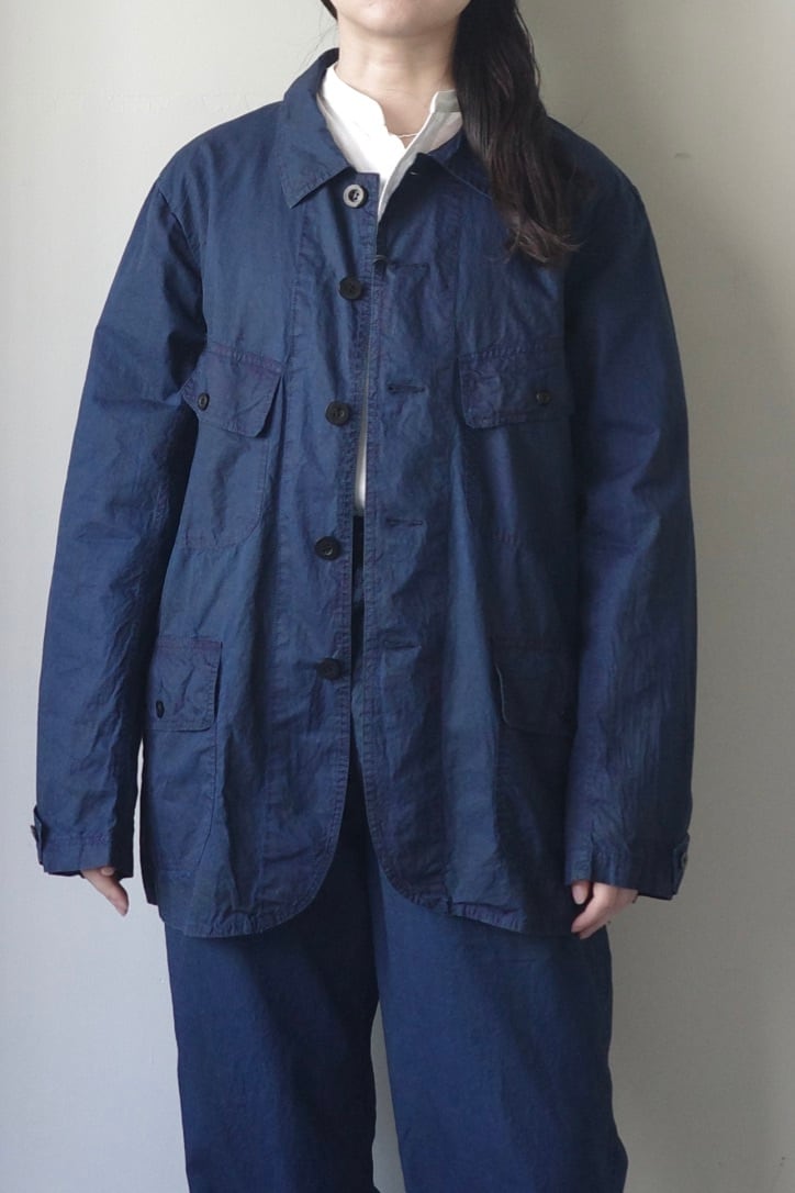 ① OUTIL ウティ / VESTE VOLX (BLACK INDIGO) | genre