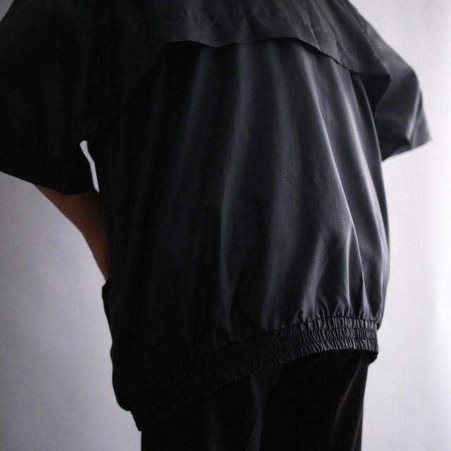 multi color panel switching zip-up h/s jacket