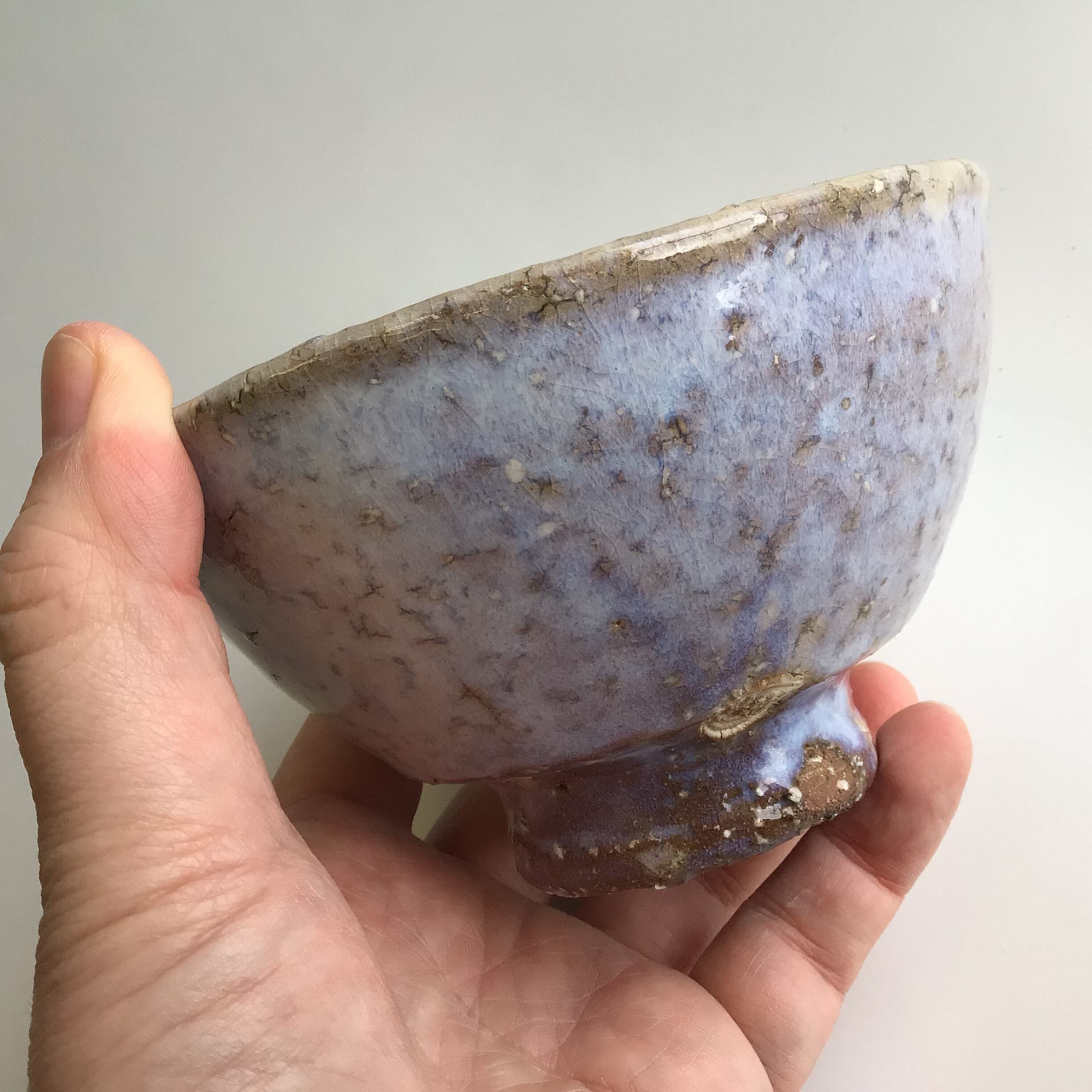 抹茶茶盌 鬼萩土 藍色 | （有）勝景庵