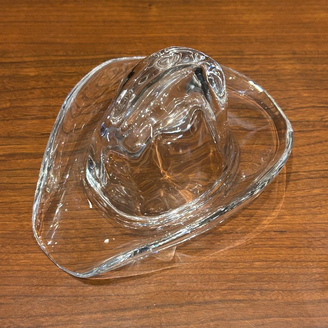 RALPH LAUREN CRYSTAL WESTERN HAT TRAY