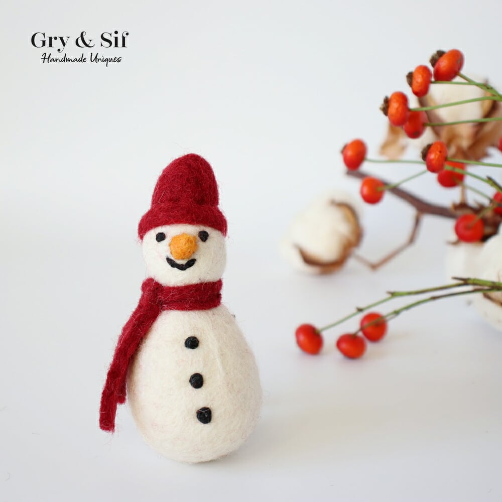 Gry＆Sif （ グライアンドシフ ） オーナメント ( スノーマン/スカーフ