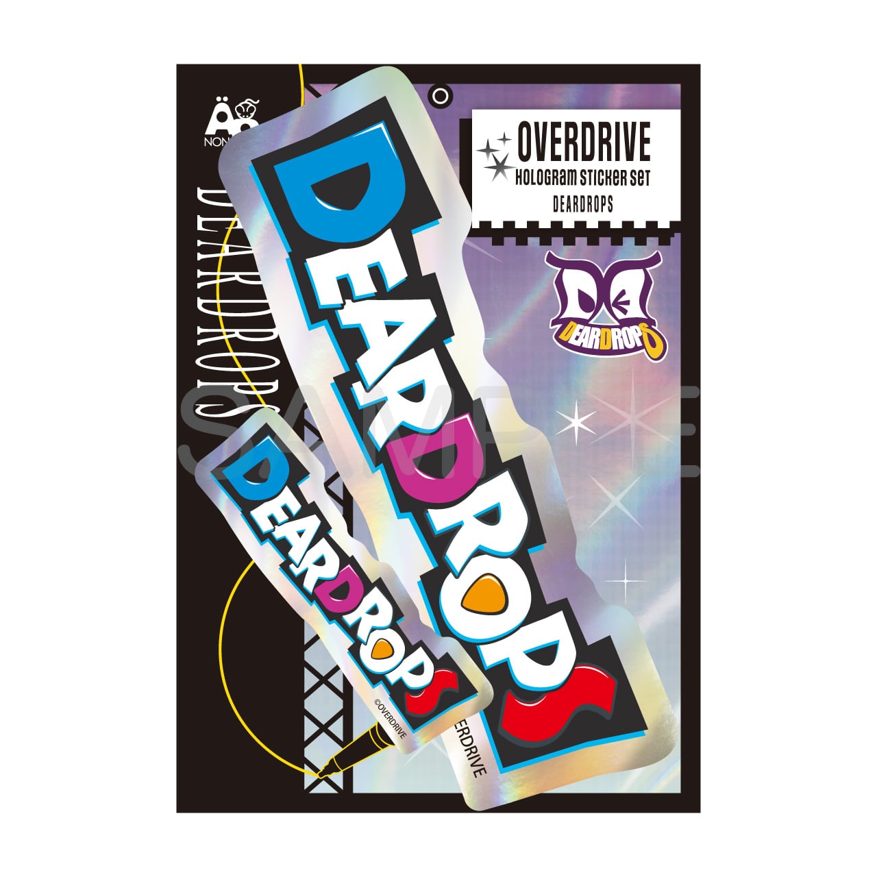 DEARDROPS ポスター OVERDRIVE B2サイズ 7種 Deardrops overdrive b2ポスターセット