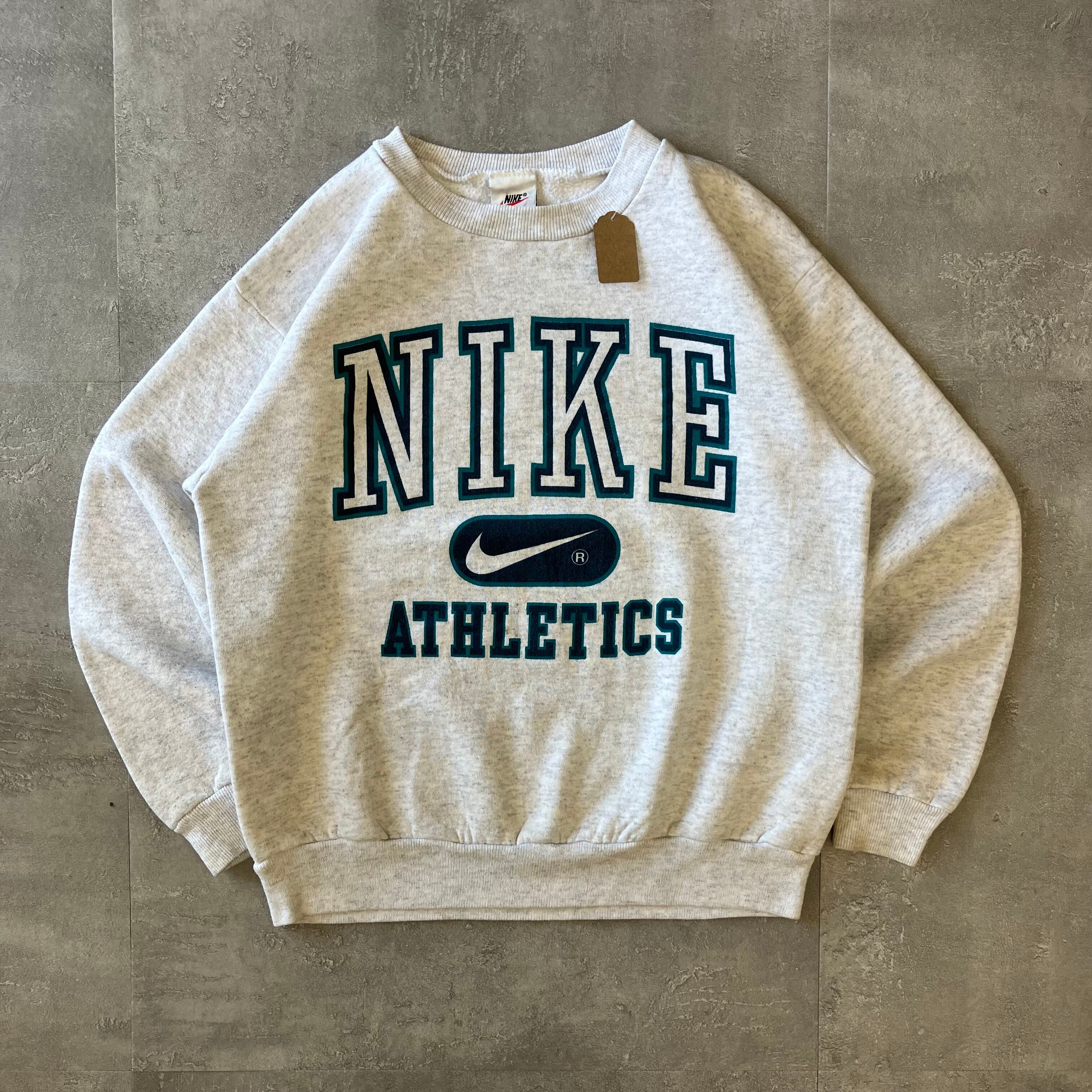NIKE 90s usa製 vintage グレースウェット プリント カプセルロゴ No.1805