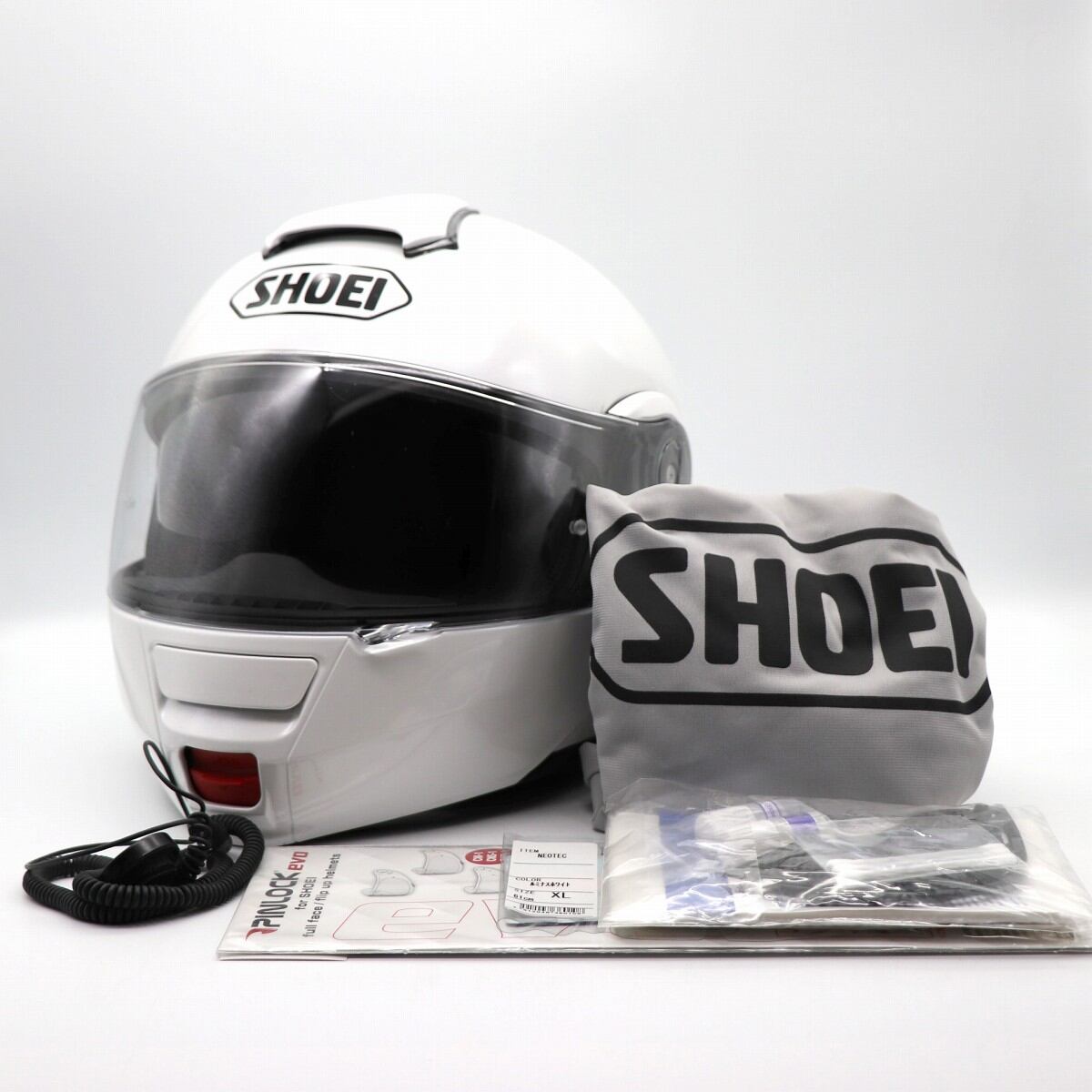 SHOEI・システムヘルメット・NEOTEC・ルミナスホワイト・2016年