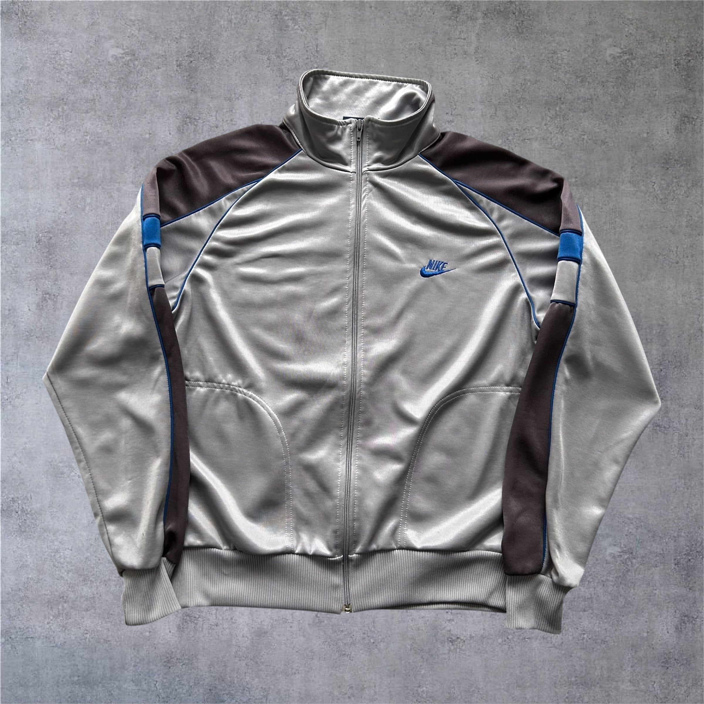 1980s NIKE Hi Neck Track Jacket【高円寺店】