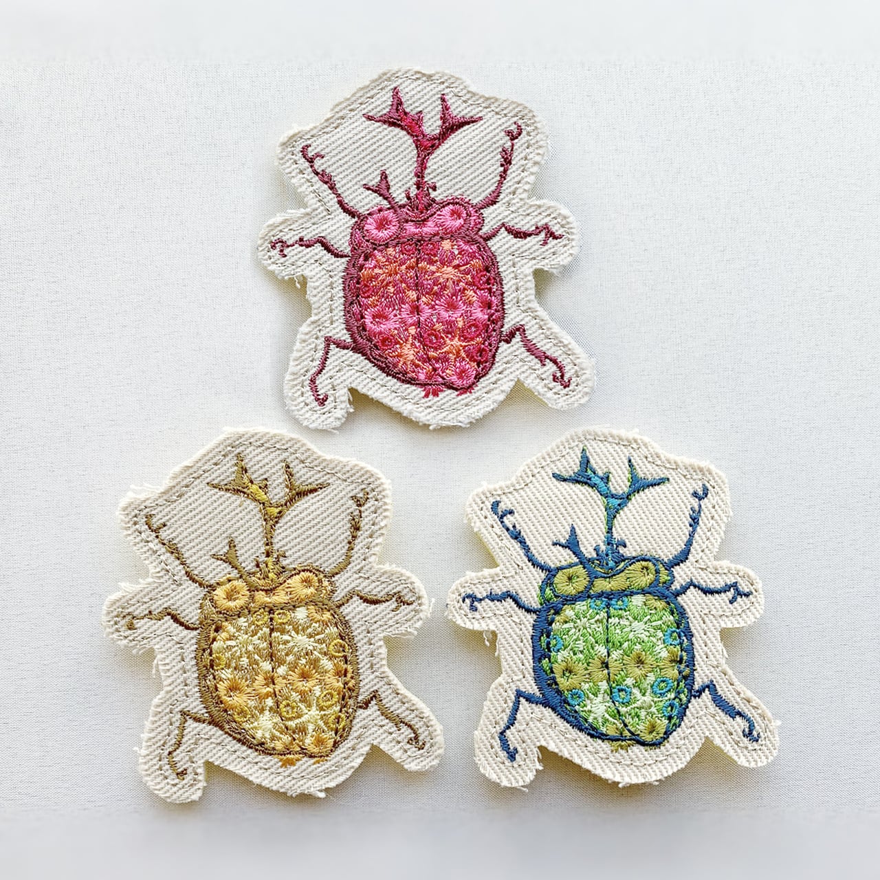 刺繍ブローチ ga.la (br-176)3色