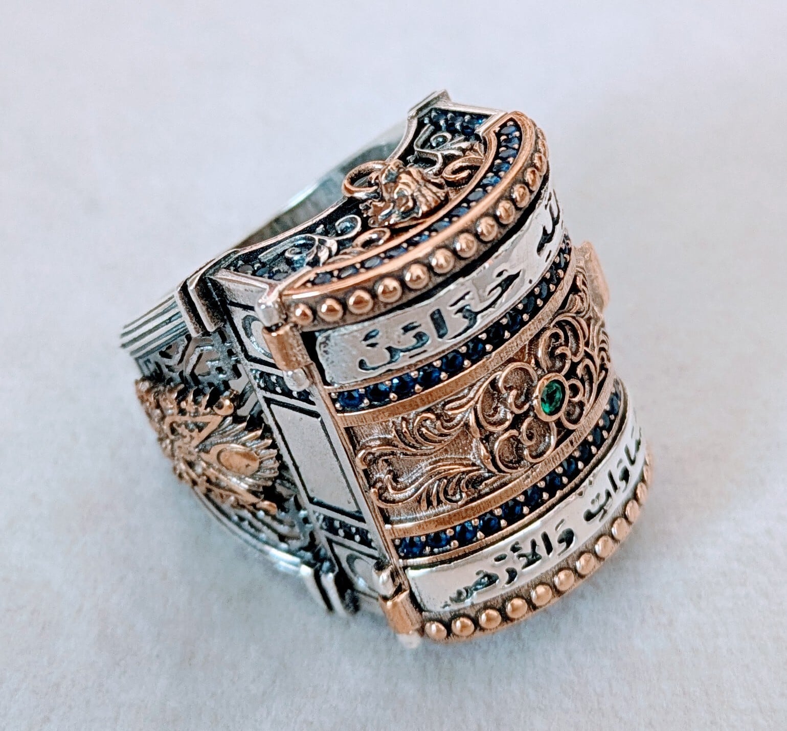 メンズ ハンドメイド リング(宝箱) 925silver | HAYAT TURKISH STYLE