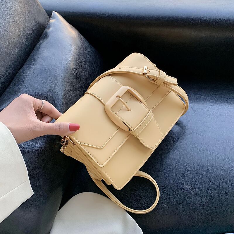 夏の小さなバッグ女性のバッグ2020新しい潮ネット赤いファッションテクスチャショルダーメッセンジャーバッグ野生の野生の小さな正方形のバッグ Tiancai_Wing_Bag4643794